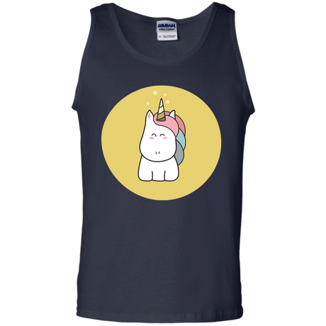 T-Shirts Navy / S Kawaii Unicorn Men's Tank Top