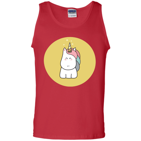 T-Shirts Red / S Kawaii Unicorn Men's Tank Top