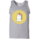 T-Shirts Sport Grey / S Kawaii Unicorn Men's Tank Top