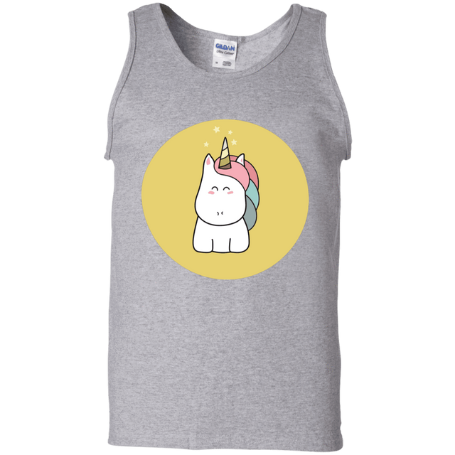 T-Shirts Sport Grey / S Kawaii Unicorn Men's Tank Top