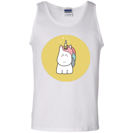 T-Shirts White / S Kawaii Unicorn Men's Tank Top
