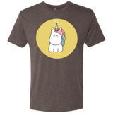 T-Shirts Macchiato / S Kawaii Unicorn Men's Triblend T-Shirt
