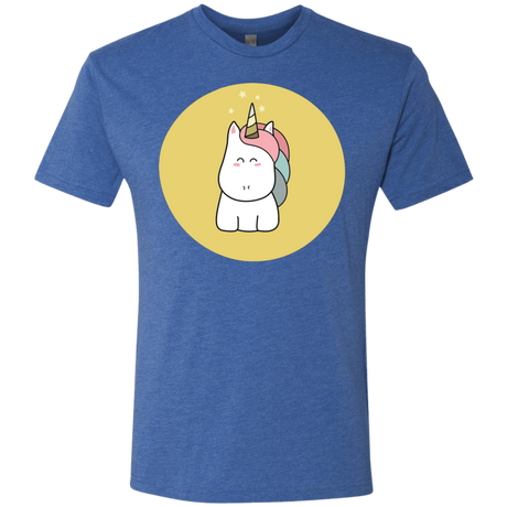 T-Shirts Vintage Royal / S Kawaii Unicorn Men's Triblend T-Shirt