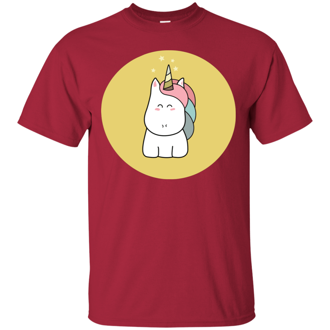 T-Shirts Cardinal / S Kawaii Unicorn T-Shirt