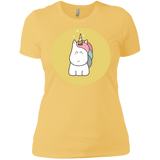 T-Shirts Banana Cream/ / X-Small Kawaii Unicorn Women's Premium T-Shirt