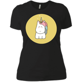 T-Shirts Black / X-Small Kawaii Unicorn Women's Premium T-Shirt