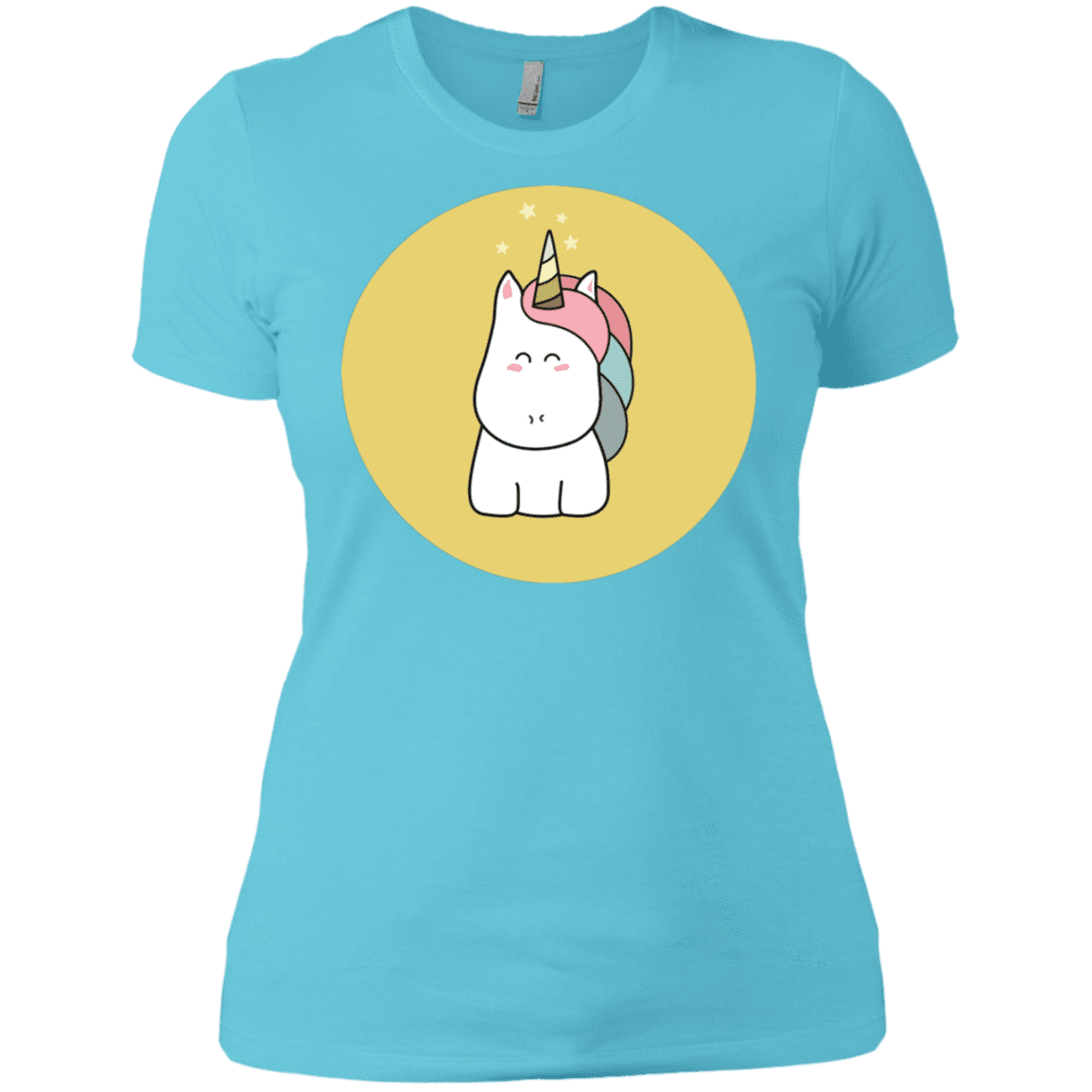 T-Shirts Cancun / X-Small Kawaii Unicorn Women's Premium T-Shirt