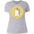 T-Shirts Heather Grey / X-Small Kawaii Unicorn Women's Premium T-Shirt