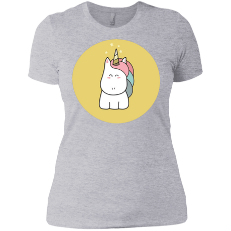 T-Shirts Heather Grey / X-Small Kawaii Unicorn Women's Premium T-Shirt