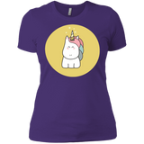 T-Shirts Purple Rush/ / X-Small Kawaii Unicorn Women's Premium T-Shirt