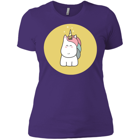 T-Shirts Purple Rush/ / X-Small Kawaii Unicorn Women's Premium T-Shirt