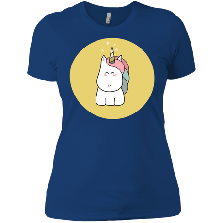 T-Shirts Royal / X-Small Kawaii Unicorn Women's Premium T-Shirt