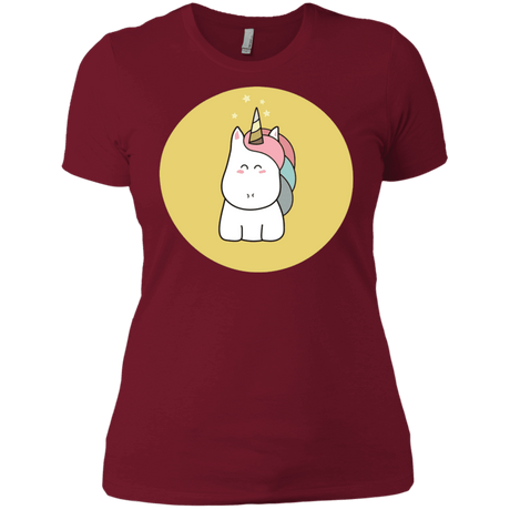T-Shirts Scarlet / S Kawaii Unicorn Women's Premium T-Shirt