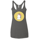 T-Shirts Premium Heather / X-Small Kawaii Unicorn Women's Triblend Racerback Tank