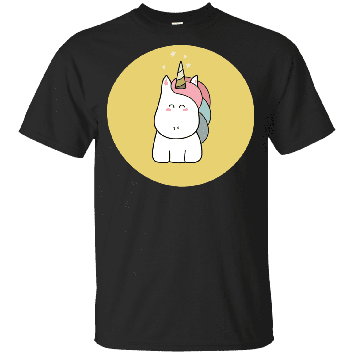 T-Shirts Black / YXS Kawaii Unicorn Youth T-Shirt