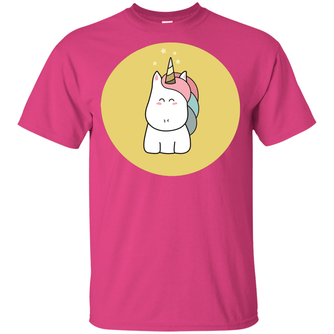 T-Shirts Heliconia / YXS Kawaii Unicorn Youth T-Shirt