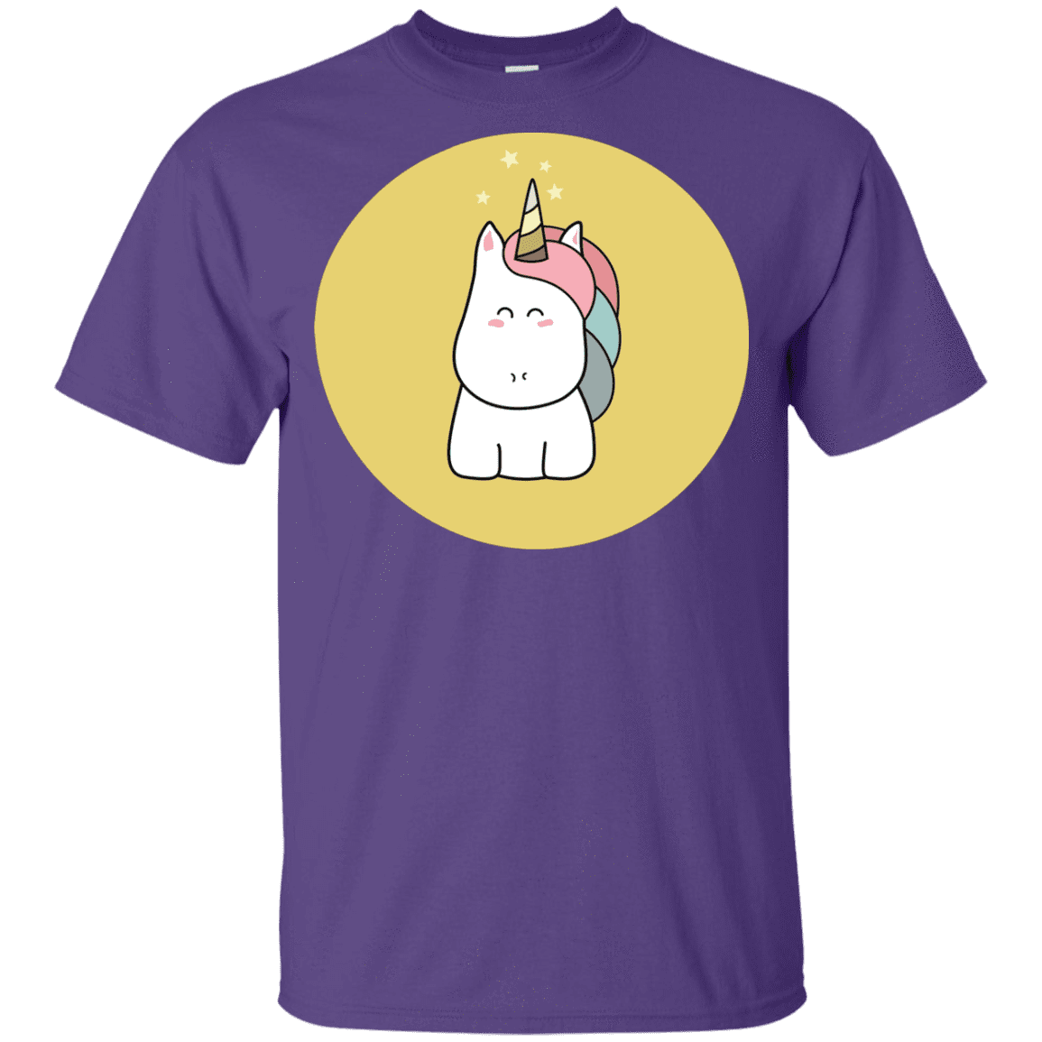 T-Shirts Purple / YXS Kawaii Unicorn Youth T-Shirt