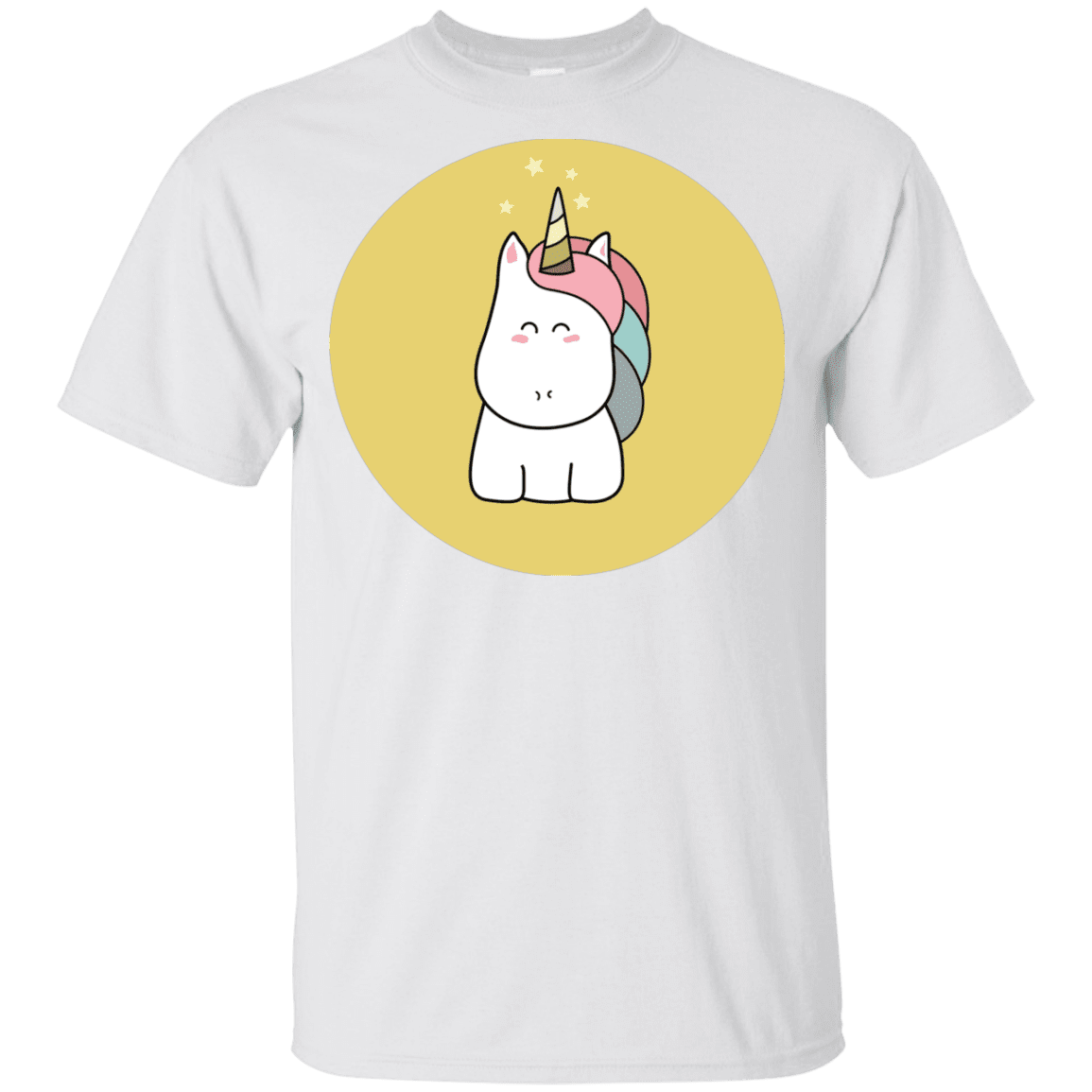 T-Shirts White / YXS Kawaii Unicorn Youth T-Shirt