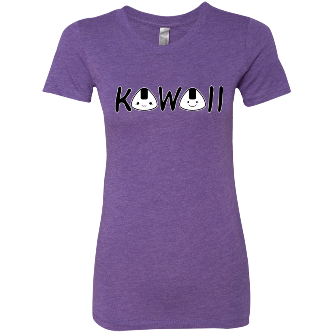 T-Shirts Purple Rush / Small Kawaii Women's Triblend T-Shirt