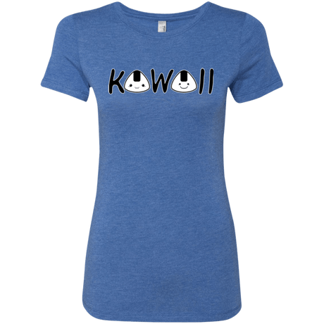 T-Shirts Vintage Royal / Small Kawaii Women's Triblend T-Shirt