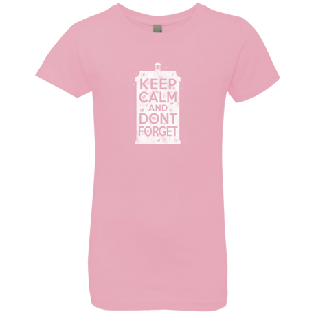 T-Shirts Light Pink / YXS KCDF Tardis Girls Premium T-Shirt