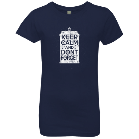 T-Shirts Midnight Navy / YXS KCDF Tardis Girls Premium T-Shirt