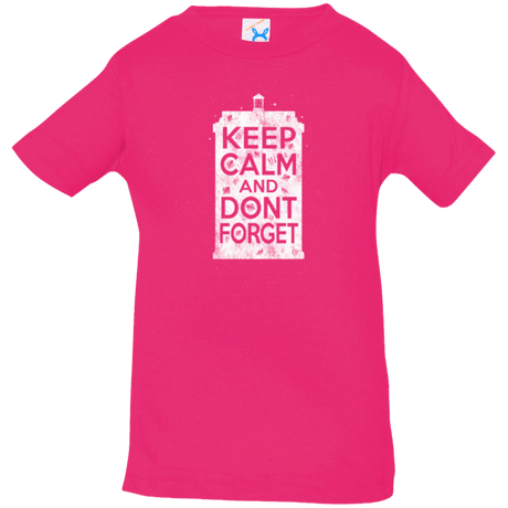 T-Shirts Hot Pink / 6 Months KCDF Tardis Infant Premium T-Shirt