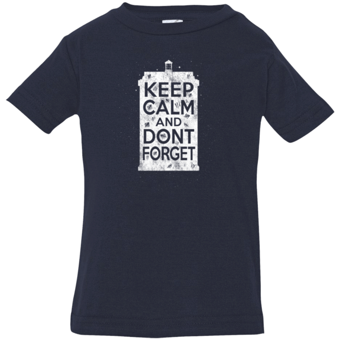 T-Shirts Navy / 6 Months KCDF Tardis Infant Premium T-Shirt