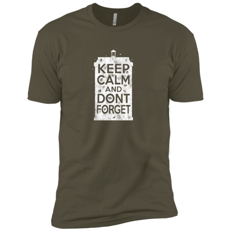 T-Shirts Military Green / X-Small KCDF Tardis Men's Premium T-Shirt