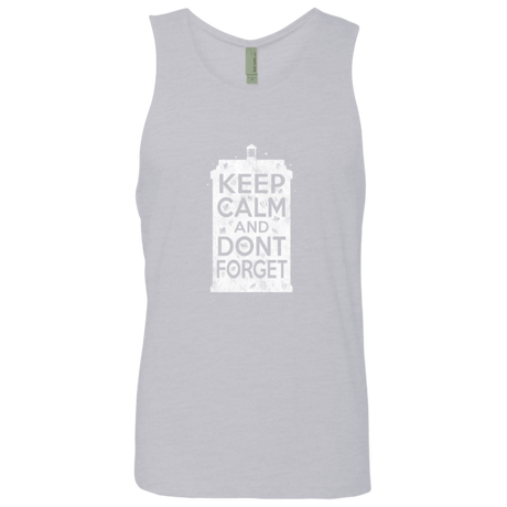 T-Shirts Heather Grey / Small KCDF Tardis Men's Premium Tank Top