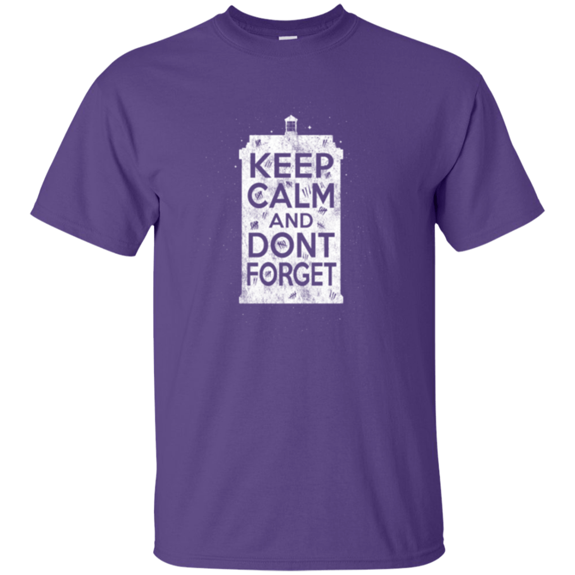 T-Shirts Purple / Small KCDF Tardis T-Shirt