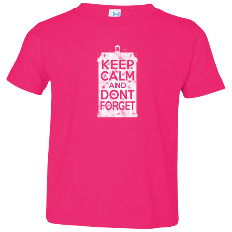 T-Shirts Hot Pink / 2T KCDF Tardis Toddler Premium T-Shirt