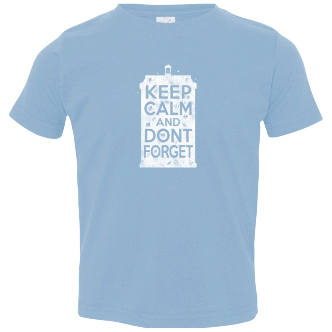 T-Shirts Light Blue / 2T KCDF Tardis Toddler Premium T-Shirt