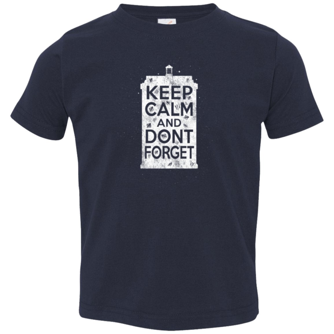 T-Shirts Navy / 2T KCDF Tardis Toddler Premium T-Shirt