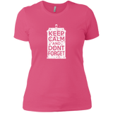 T-Shirts Hot Pink / X-Small KCDF Tardis Women's Premium T-Shirt