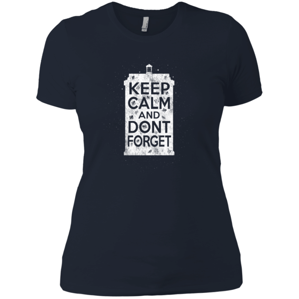 T-Shirts Midnight Navy / X-Small KCDF Tardis Women's Premium T-Shirt