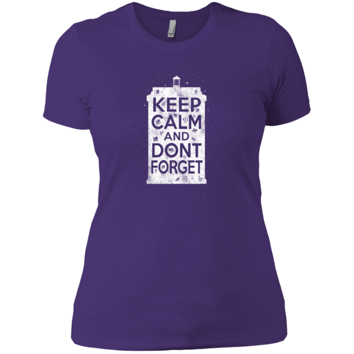 T-Shirts Purple / X-Small KCDF Tardis Women's Premium T-Shirt