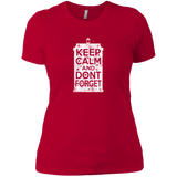 T-Shirts Red / X-Small KCDF Tardis Women's Premium T-Shirt