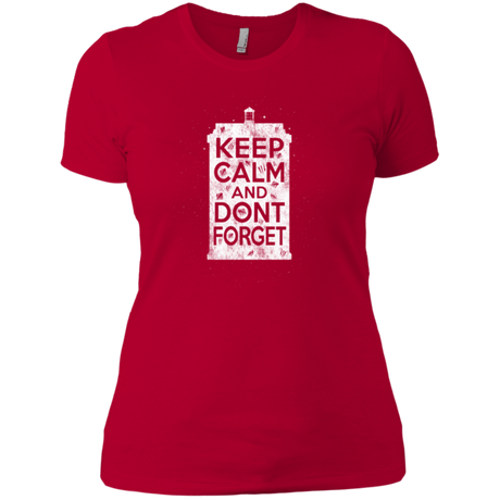 T-Shirts Red / X-Small KCDF Tardis Women's Premium T-Shirt