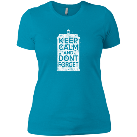 T-Shirts Turquoise / X-Small KCDF Tardis Women's Premium T-Shirt