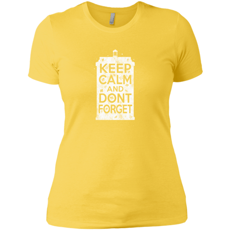T-Shirts Vibrant Yellow / X-Small KCDF Tardis Women's Premium T-Shirt