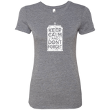 T-Shirts Premium Heather / Small KCDF Tardis Women's Triblend T-Shirt