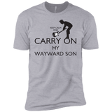 T-Shirts Heather Grey / YXS Keep Calm and Carry On My Wayward Son! Boys Premium T-Shirt