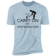 T-Shirts Light Blue / YXS Keep Calm and Carry On My Wayward Son! Boys Premium T-Shirt