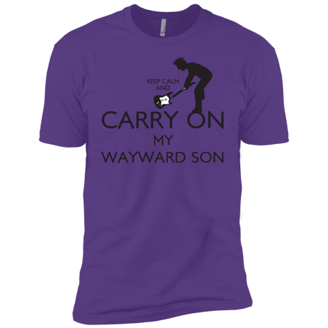 T-Shirts Purple Rush / YXS Keep Calm and Carry On My Wayward Son! Boys Premium T-Shirt