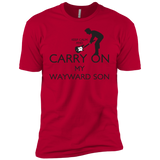T-Shirts Red / YXS Keep Calm and Carry On My Wayward Son! Boys Premium T-Shirt