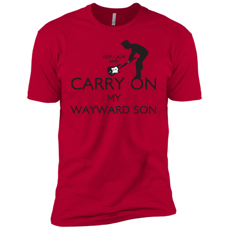 T-Shirts Red / YXS Keep Calm and Carry On My Wayward Son! Boys Premium T-Shirt