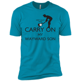 T-Shirts Turquoise / YXS Keep Calm and Carry On My Wayward Son! Boys Premium T-Shirt