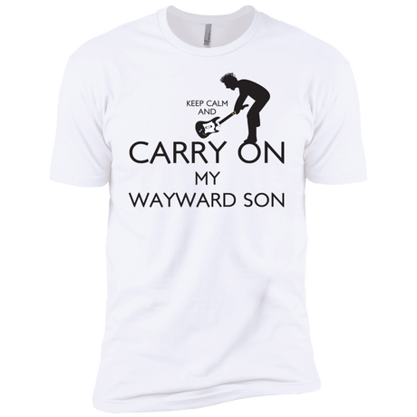 T-Shirts White / YXS Keep Calm and Carry On My Wayward Son! Boys Premium T-Shirt