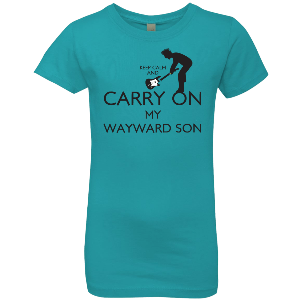 T-Shirts Tahiti Blue / YXS Keep Calm and Carry On My Wayward Son! Girls Premium T-Shirt